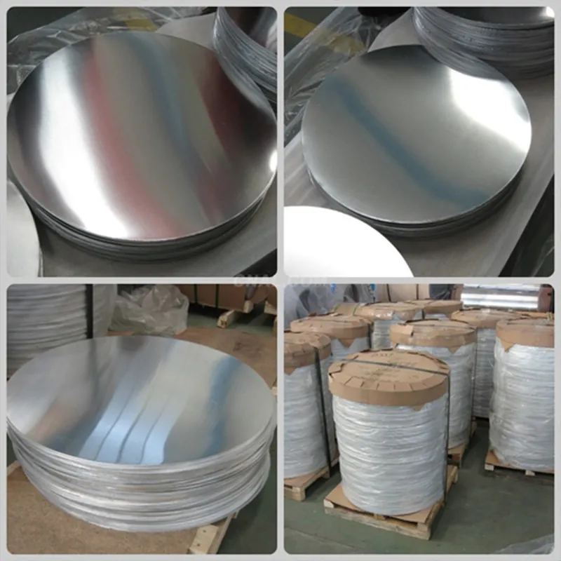 1050 1060 1070 1100 H14/H24 Mill Finish Aluminum Discs High Quality Aluminum Circle for Cookware