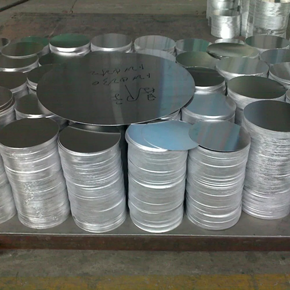 1050 1060 1070 1100 H14/H24 Mill Finish Aluminum Discs High Quality Aluminum Circle for Cookware