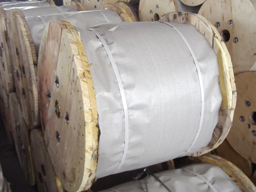 17X7+FC No-Rotating Steel Wire Rope with Many Layers (Galvanized & Ungalvanized)