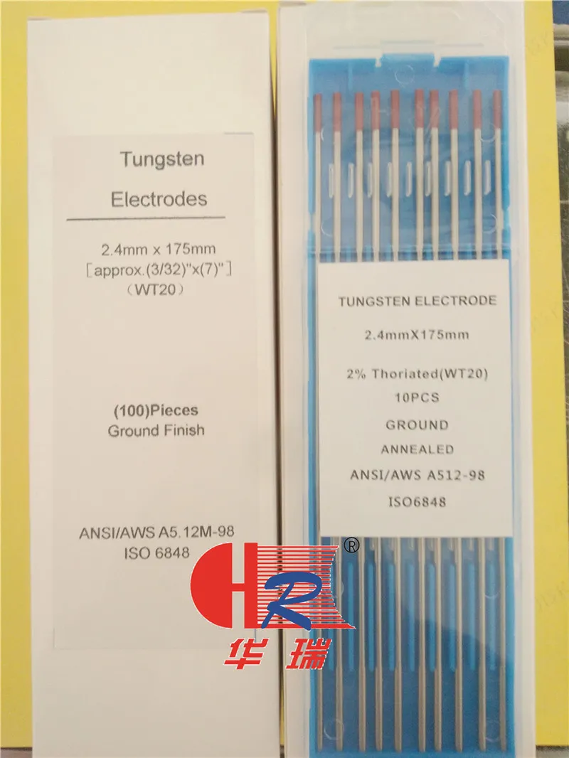 2% Thoriated Wolfram Electrode for TIG Welding Wt20