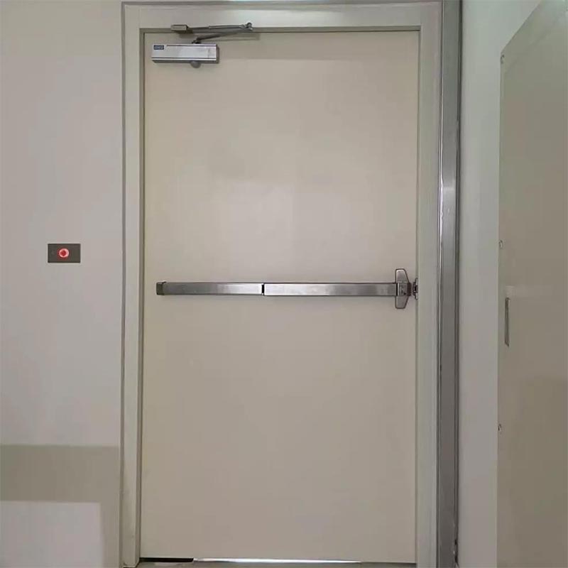 How Does the Fire Rating of a Steel Fireproof Door for a Pipe Shaft Impact Overall Building Safety