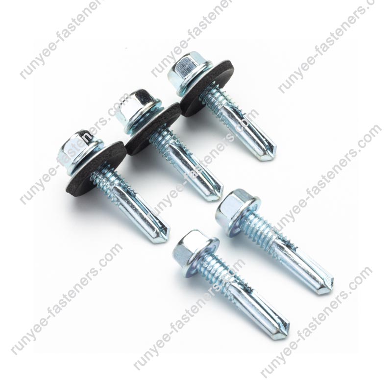 Does the EPDM Washer on a Hex Washer Head Self-Drilling Roofing Screw No.5 Last Longer Than Neoprene in Extreme Heat