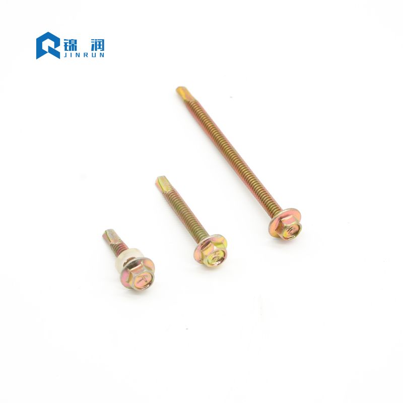 Are Hex Flange Head Self Drilling Screws with EPDM Washers Waterproof for Outdoor Use