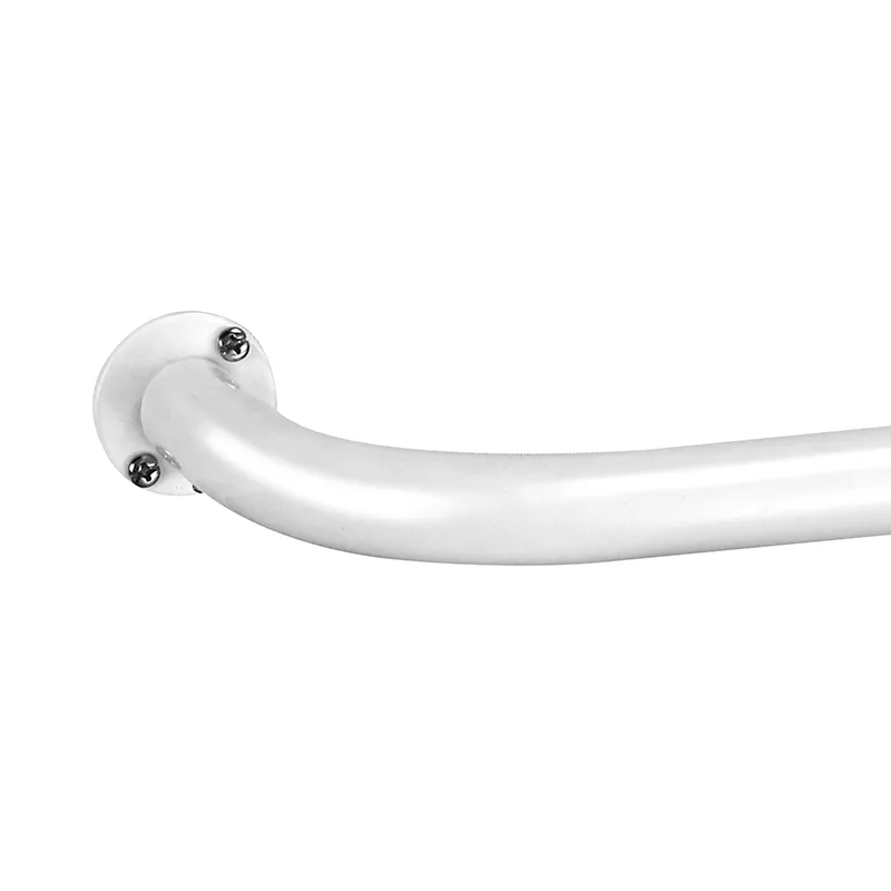 How Do You Measure for a 96 Inch L Shaped Single Elbow Curtain Rod on a Bay Window