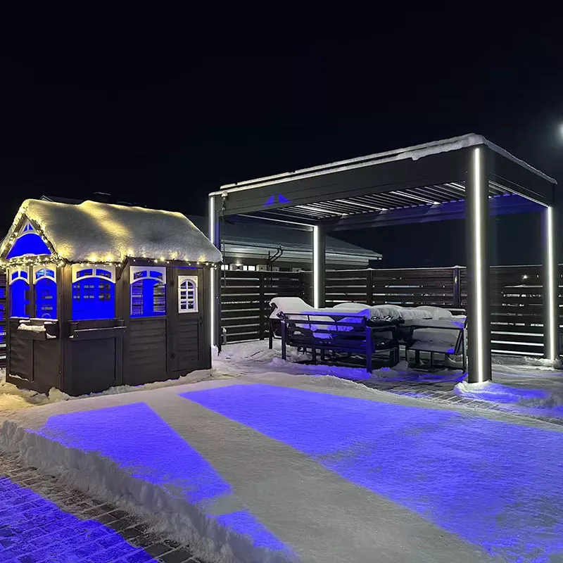 How Does Snow Load Affect an Aluminum Pergola Over Time