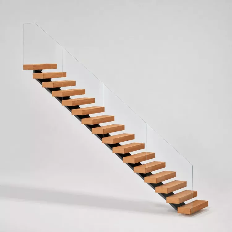 How Does Glass Railing for Mono Stringer Stairs Compare to Cable or Metal Railings