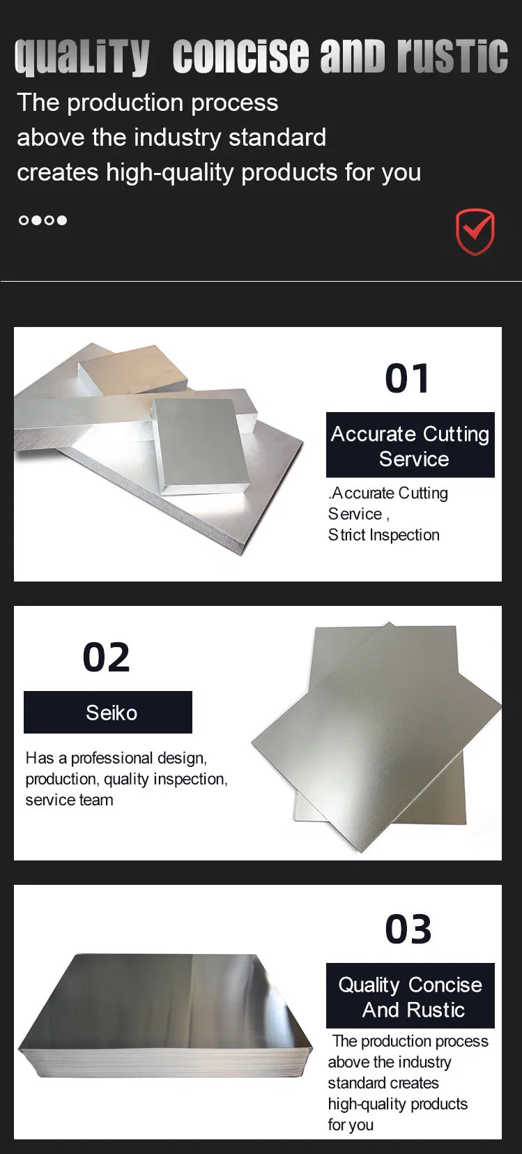 3000 Series Grade O-H112 Al-Silicon Alloy Sheet Plate Aluminium Sheet Steel Coil