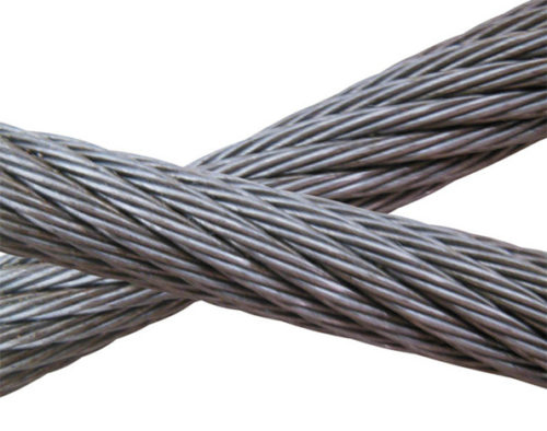 35X7 Heavy Crane Steel Wire Rope Hot Dipped Zinc