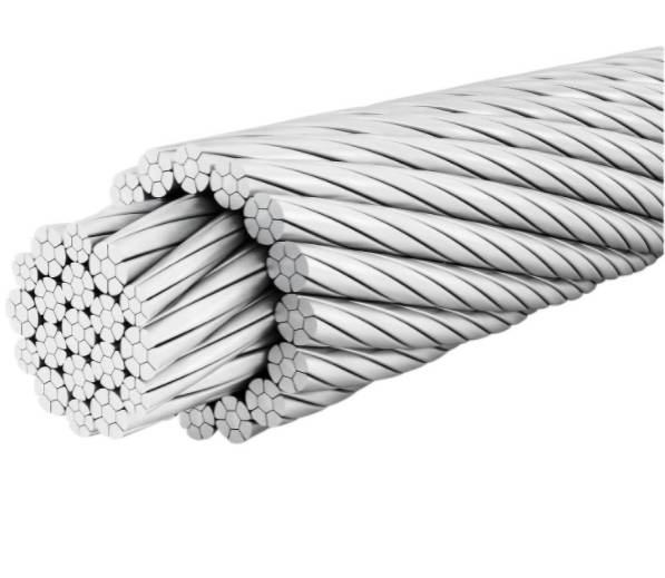 35X7 Winch Steel Wire Rope Hot Dipped Zinc
