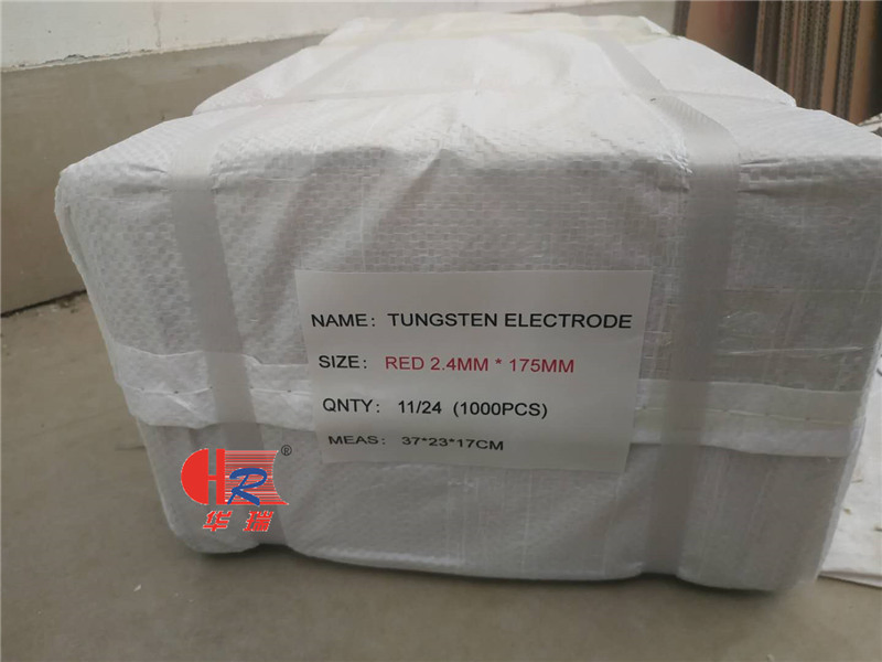 4.0*150 Wt20 Red Tungsten Electrode for TIG Welding