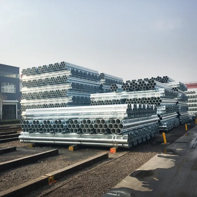 48.3mm 3.2 mm Thickness Galvanized Steel Scaffolding Tube