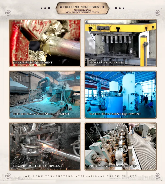 48.3mm 3.2 mm Thickness Galvanized Steel Scaffolding Tube