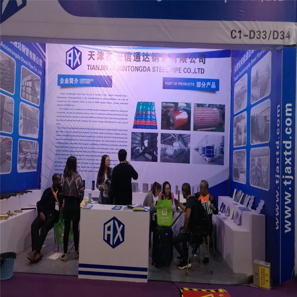 50*25*1.6mm Black Rectangular Steel Tubing for Africa