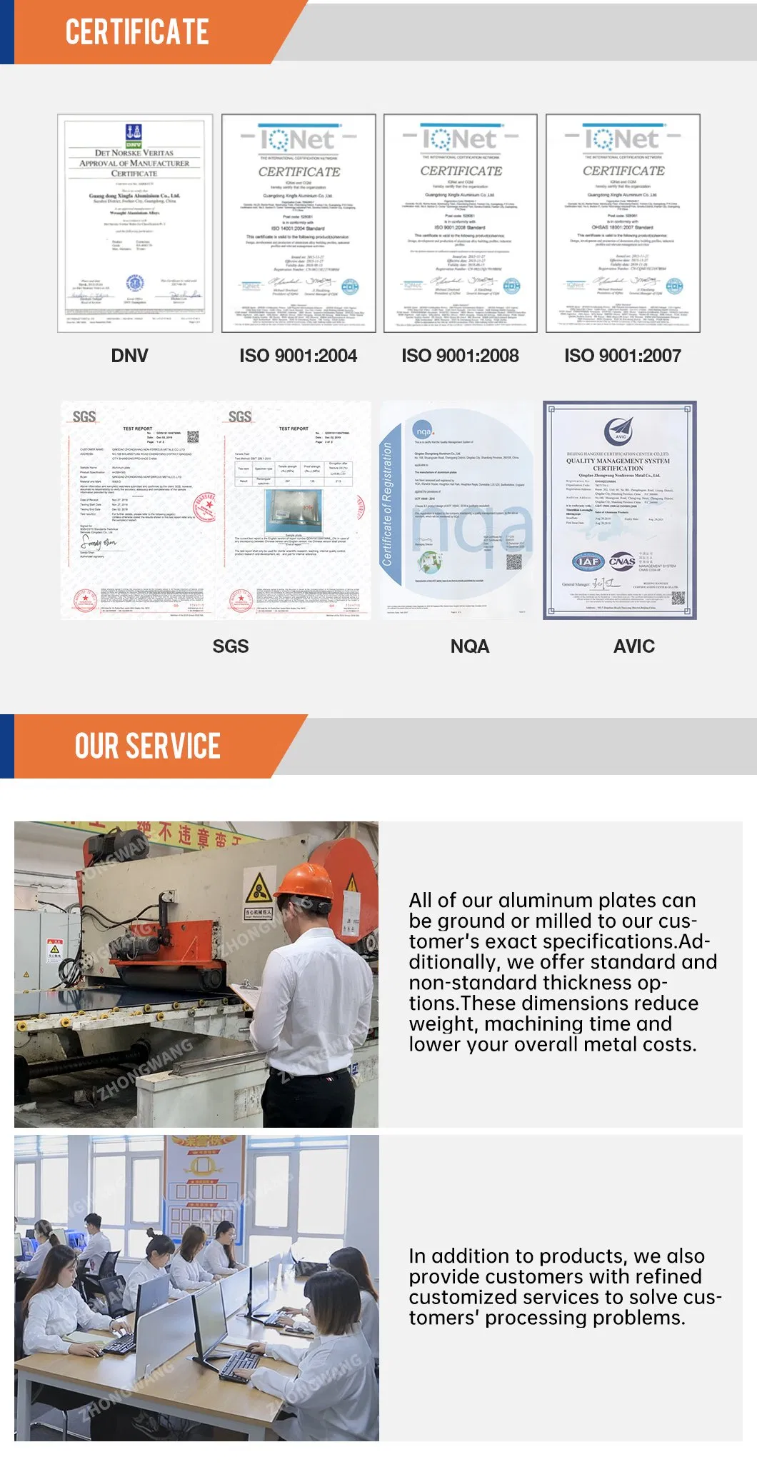 5005 5052 5083 6061 6063 7071 7075 8082 Color Embossed Aluminium/Aluminum Coil