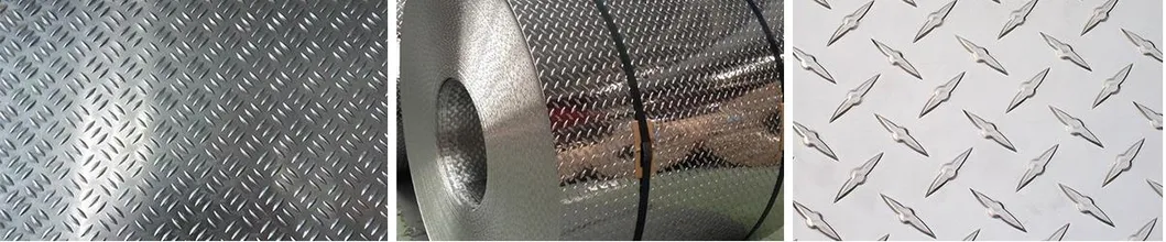5083 1050 5052 6061 Chequered Aluminum Sheet for Floor and Construction Industry