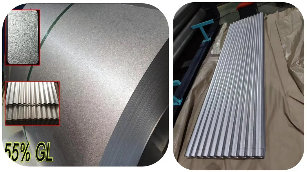 Aluzinc/Zinc Coated Wave Roofing Sheet