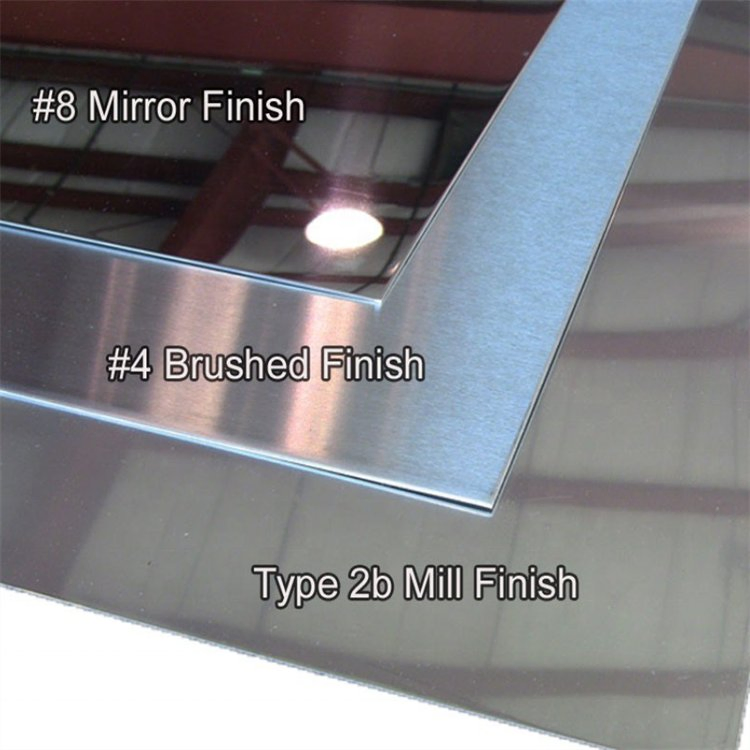 ASTM AISI 201 202 304 304L 316 410 410s 430 2b Ba Mirror Cold Stainless Steel Sheet with PVC