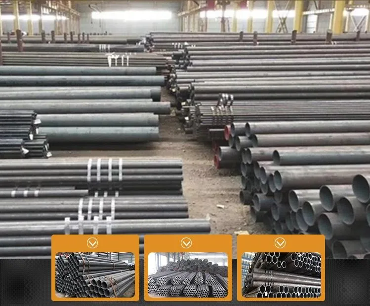 ASTM ANSI Standard A105 A106 A53 A54 Rectangular/Round Pipe Hot/Cold Rolled Carbon Steel Pipe