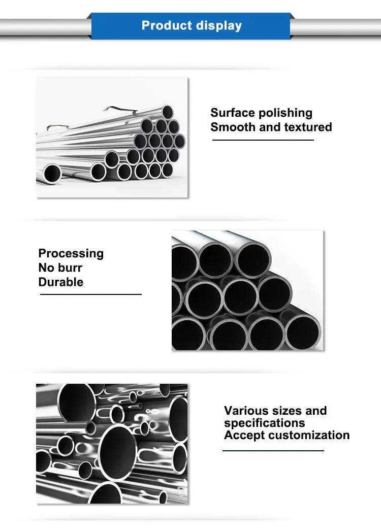 Best Selling 201 202 304 SUS304 304L 316L Stainless Welded Steel Pipes/Seamless Tubes Brush Polish Finish 2b Ba 6K 8K Surface Round Tube Sts316ln Sts316j1