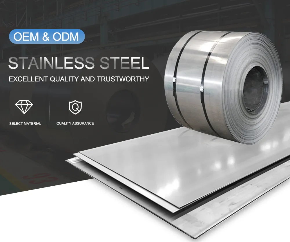 Building Material Cr Cold Rolled/Hot Rolled 201 304 316 316L 310S 430 409 2205 321 410 420 904L Stainless Steel Strip with 2b Ba No. 4 Hl Surface