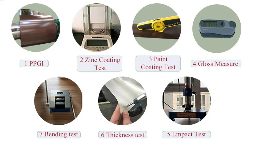 Building Material Prepainted Steel Coil/PPGI Coil/Color Coated Steel Coil for Sandwich Panel