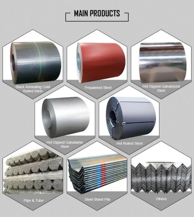 Building Materials Galvanized Steel Coils