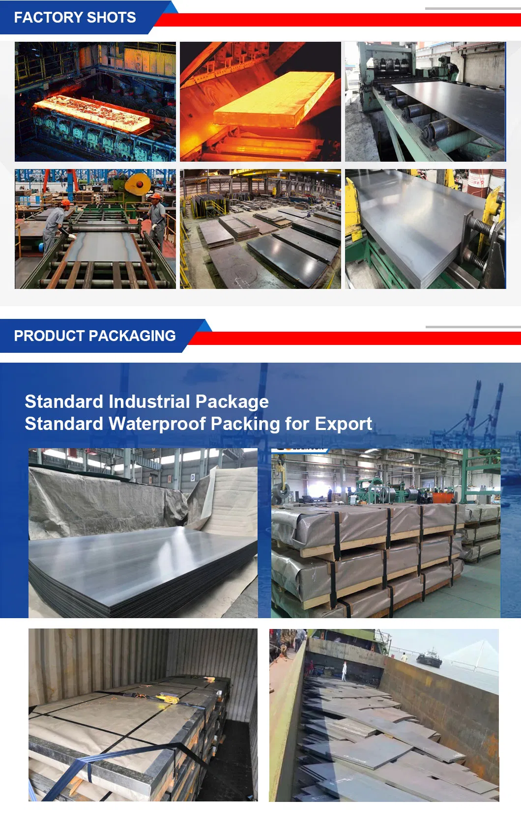 Carbon Steel Nm400 A36 Q235 Q345 Q460 Q550 Q690 Steel Plate/Steel Sheet