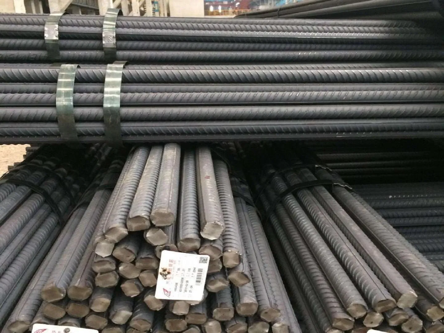 China HRB400 /500 Concrete Reinforced Deformed Steel Rebars