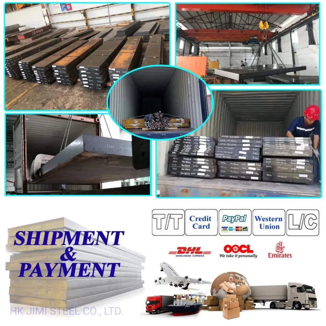 China Steel JIS S55c 55# 1055 Carbon Mould Shelf Stainless Steel/Tool Steel Flat Bar Plate Steel JIS G4051 Grade Die Steel Plate