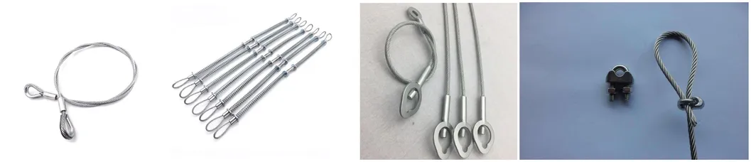 China Supplier 304/316/316L 4-6mm Stainless Steel Wire Rope Wholesale