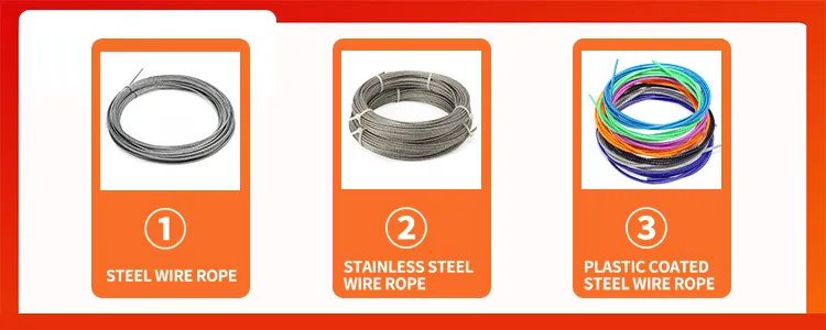 China Supplier 304/316/316L 4-6mm Stainless Steel Wire Rope Wholesale