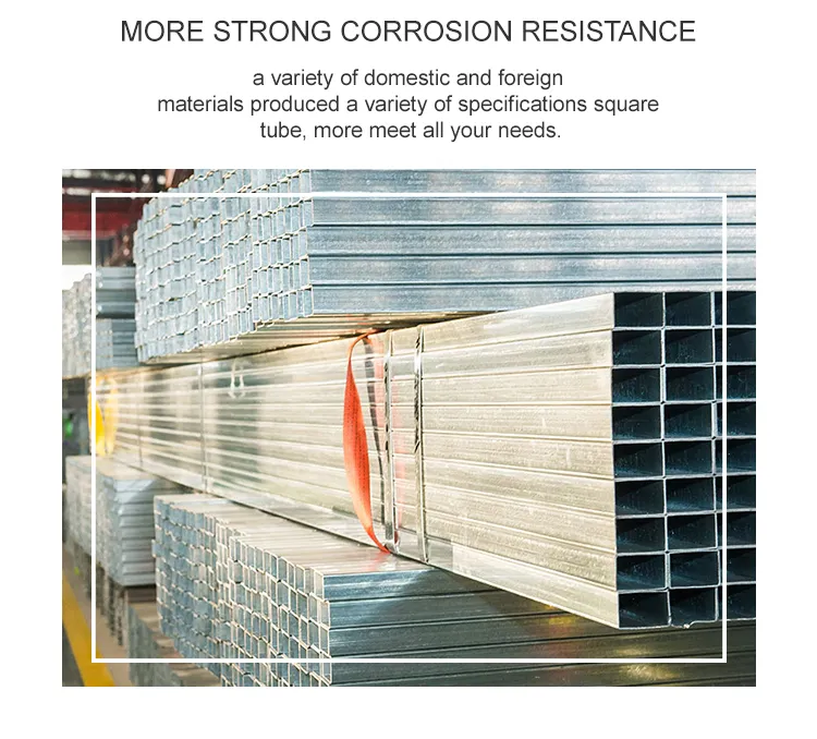 Chinese Supplier Rhs Shs Corten Steel Square Tube 1 Inch Schedule 40 Square Pipe Steel