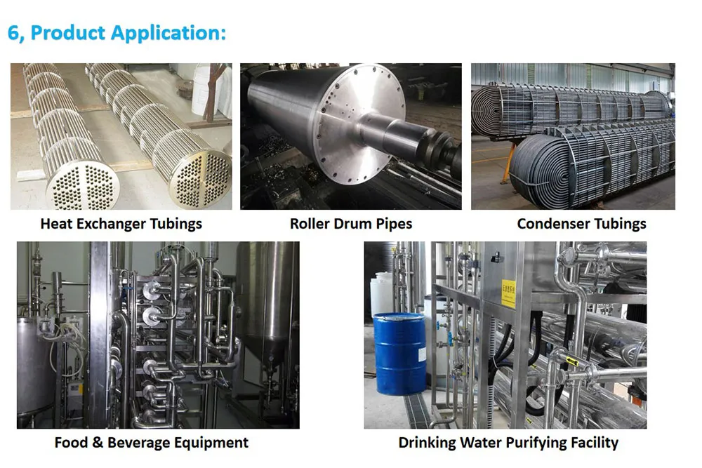 Cold Drawn Round Seamless Pipe & Stainless Pipe Copper-Nickle Alloy Pipe