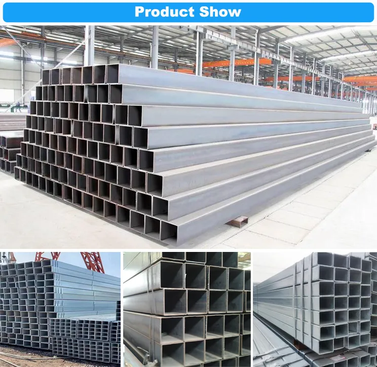 Cold Formed Square Rectangular Hollow Section Square Carbon Steel Pipe