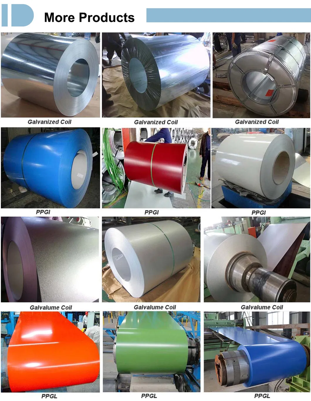 Cold Rolled Steel Coil Prepainted Building Materials