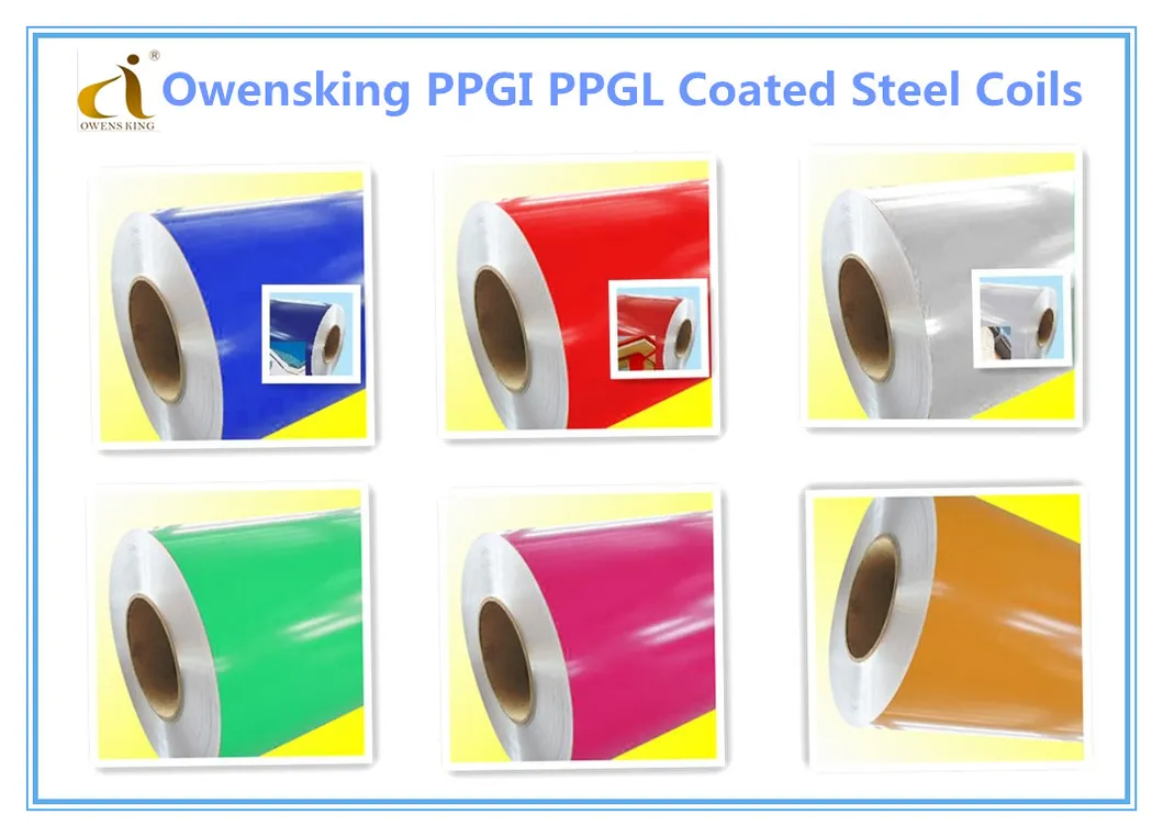 Color Coated Prepainted Steel Coil PPGI PPGL