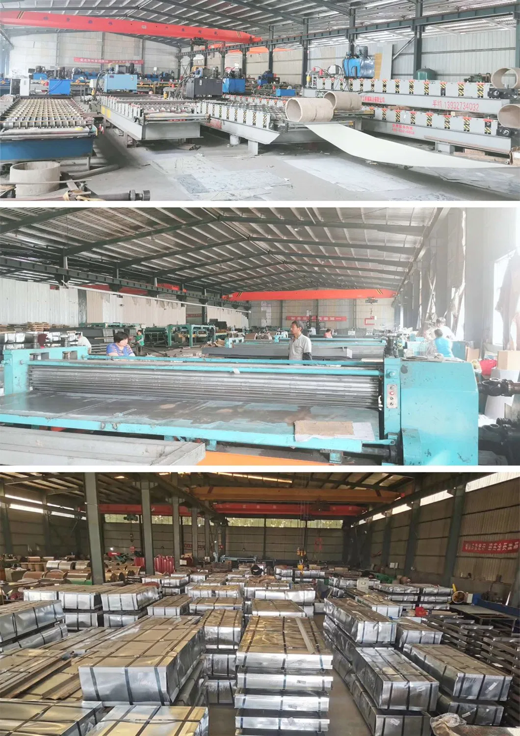 Color Coating Roof Corrugated Steel Sheet Galvalume Aluzinc Roofing Sheet