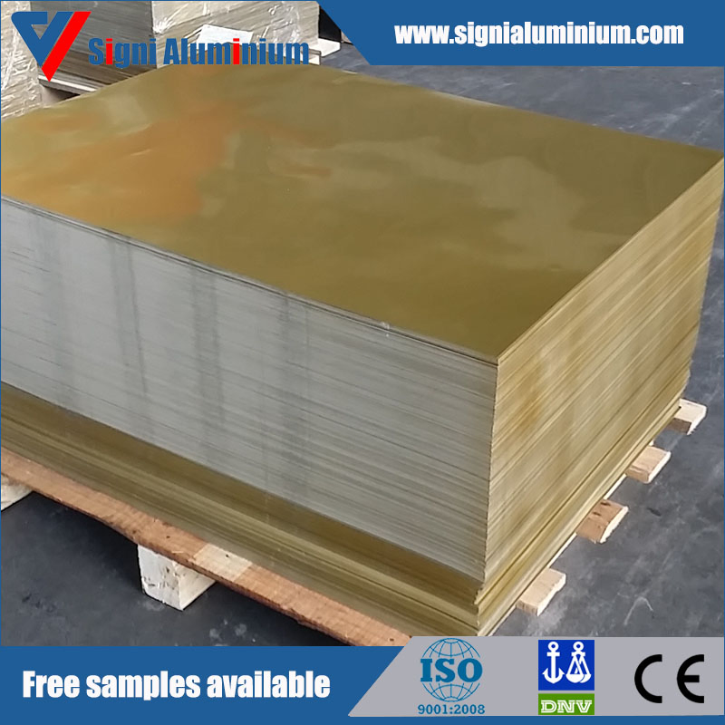 Color Printed Aluminum Sheets for Bottle Cap 3105 8011