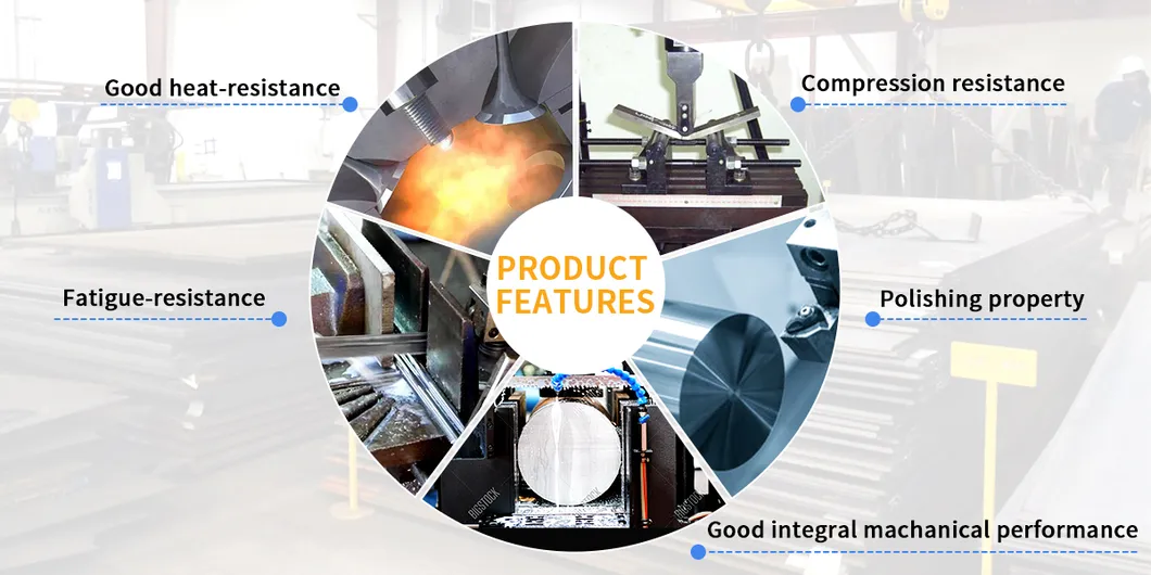 Competitive Price and Best Quality GB 30Cr2Ni2Mo Forged Steel Round Bar