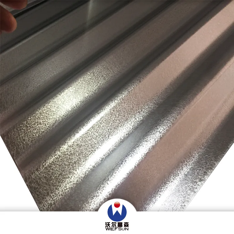 Corrugated Metal Roofing Siding Material Hot Dipped Cold Rolled Galvanized Steel Sheet