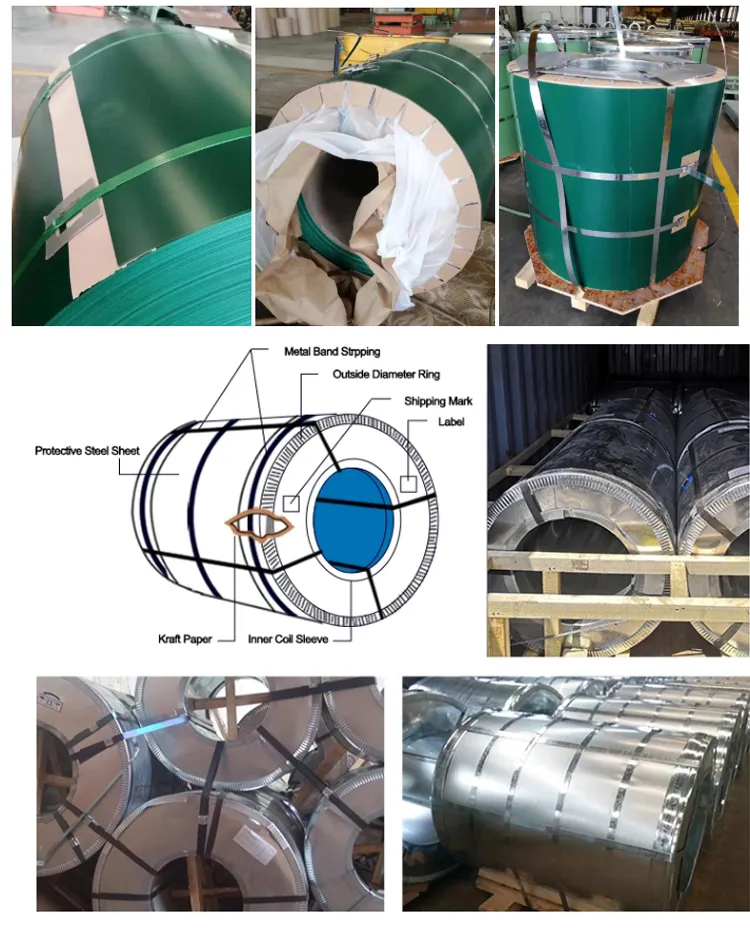 Dx51d+Az G350 G550 Full Hard Az50 Az100 Az150 Ral Colored Hot Dipped Galvalume Steel Coils