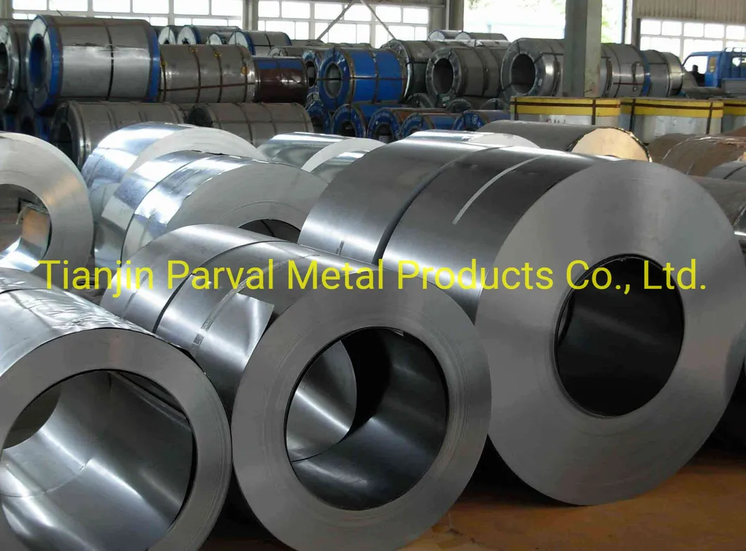 Dx51d Z40 Hot Dipped Zinc Coated Gi Galvanized Steel Coil for Constraction (A283 A733 A1011 A709)