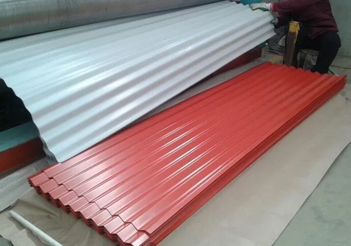 Ethiopia SGS Corrugated Galvanized Steel Coil for Roofing Sheet