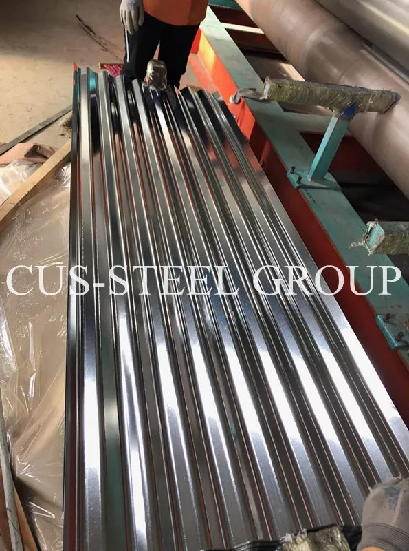 Ethiopia SGS Corrugated Galvanized Steel Coil for Roofing Sheet