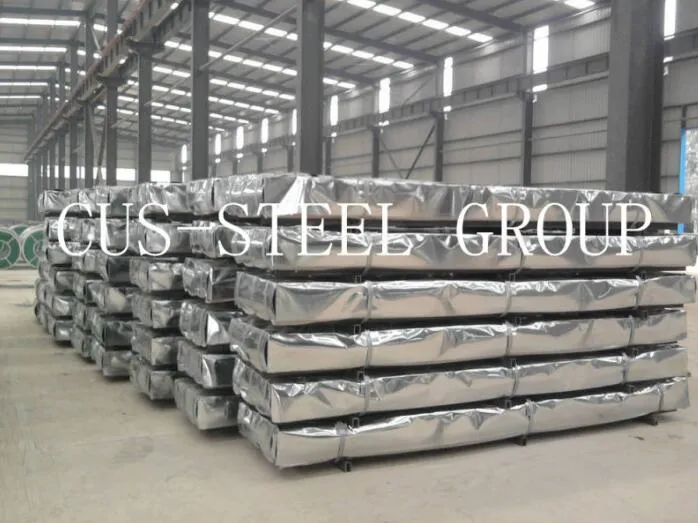 Ethiopia SGS Corrugated Galvanized Steel Coil for Roofing Sheet