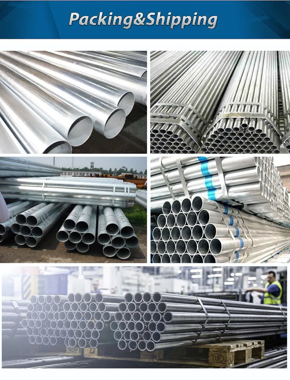 Factory Price Hot Dipped BS1387, BS 6363 Galvanized Pipe