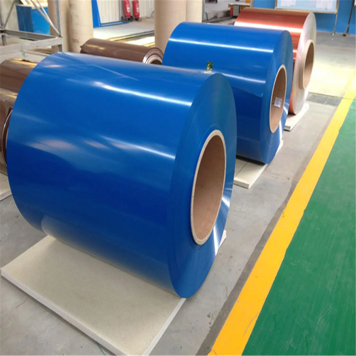 Feve/PVC/PE Color Coated 1050 , 3105 Aluminum Coil/Sheet
