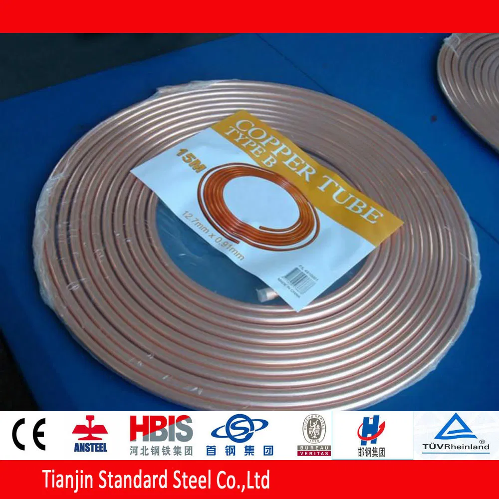 Full Hard T1 C10200 C1020 Seamless Copper Pipe