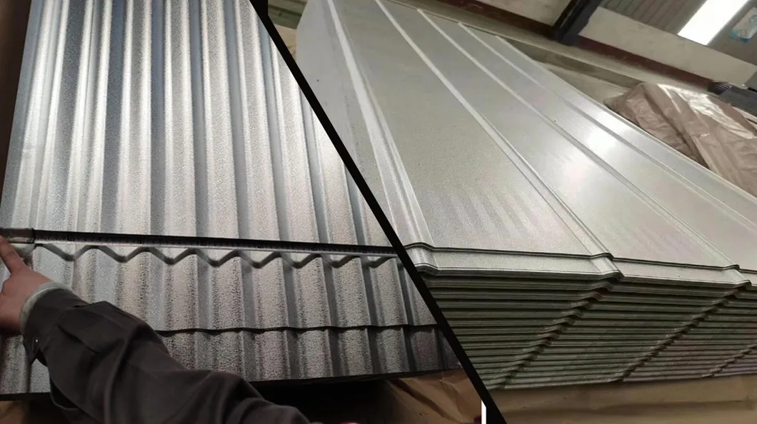 Galvalume Roofing Construction Corrugated Steel Sheet