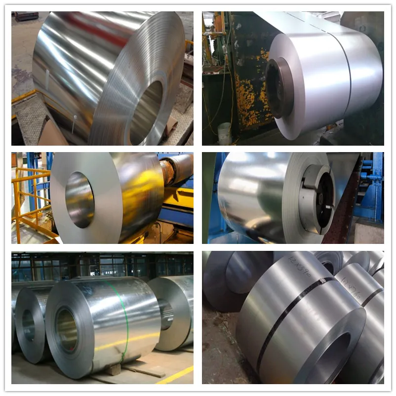 Galvanized Steel Coil Dx51d Z275 Z350 Hot Dipped Galvalume Steel Coil SGCC Coating Cold Rolled Galvanized Steel Coil